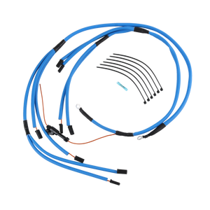 JDMSPEED Blue For Chevrolet Gmc 6.5l 6.5 Turbo Diesel Glow Plug Harness Kit Heavy Duty