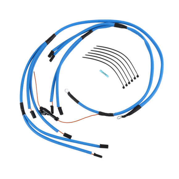 JDMSPEED Blue For Chevrolet Gmc 6.5l 6.5 Turbo Diesel Glow Plug Harness Kit Heavy Duty