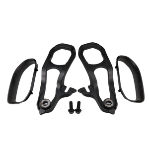JDMSPEED For 2019 2020 Dodge Ram 1500 DT Front Left & Right Black Tow Hooks with Hardware