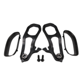 JDMSPEED For 2019 2020 Dodge Ram 1500 DT Front Left & Right Black Tow Hooks with Hardware