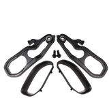 JDMSPEED For 2019 2020 Dodge Ram 1500 DT Front Left & Right Black Tow Hooks with Hardware