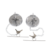 JDMSPEED For 600212 LEVER STYLE LOCKING FUEL CAP 4" FOR PETERBILT 11-04859-200