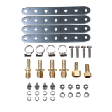 JDMSPEED Transmission Oil Cooler Low Pressure Drop 40,000 GVW Heavy Duty w/ Fittings