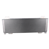 JDMSPEED Transmission Oil Cooler Low Pressure Drop 40,000 GVW Heavy Duty w/ Fittings
