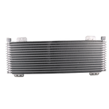 JDMSPEED Transmission Oil Cooler Low Pressure Drop 40,000 GVW Heavy Duty w/ Fittings