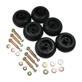 JDMSPEED (6) Deck Wheel Kit For Exmark Viking Lazer Z Toro Groundsmaster Zero Turn Mower