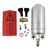 JDMSPEED New 300LPH Universal External Inline Fuel Pump Replaces for Bosch 0580254044