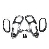 JDMSPEED Chrome Front Left & Right Heavy Duty Tow Hook w/ Hardware For 2019 2020 Ram 1500