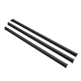JDMSPEED Utility Rail Trail Rail Kit BLACK 82215956 For 2020-2021 Jeep Gladiator JT
