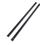 JDMSPEED Utility Rail Trail Rail Kit BLACK 82215956 For 2020-2021 Jeep Gladiator JT
