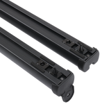 JDMSPEED Utility Rail Trail Rail Kit BLACK 82215956 For 2020-2021 Jeep Gladiator JT