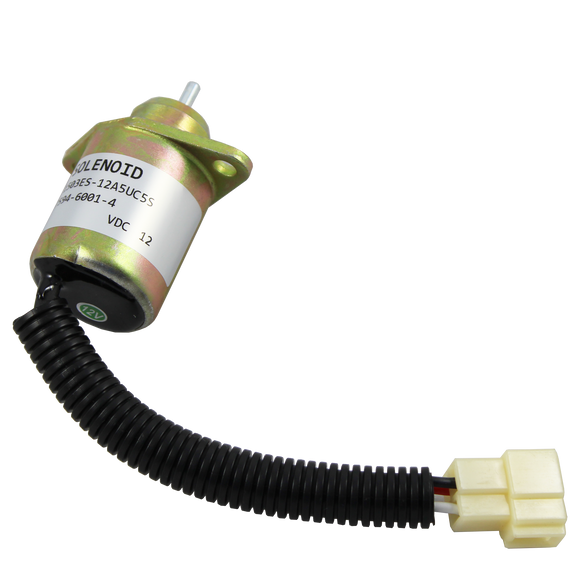JDMSPEED New Start 12V Fuel Shut Off Shutdown Solenoid FITS Kubota Yanmar Synchro SA4569T