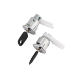 JDMSPEED Door Lock Cylinder 2 Set Tumbler 2 Keys For Ford F150 250 350 Pickup 1992-1995