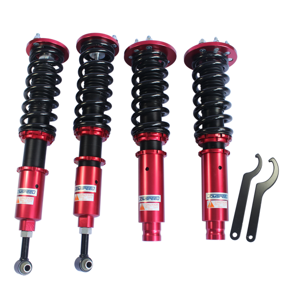 JDMSPEED Red Coilover Struts Shocks For 1998-2002 Honda Accord 99-03 Acura TL 01-03 CL