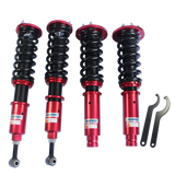 JDMSPEED Red Coilover Struts Shocks For 1998-2002 Honda Accord 99-03 Acura TL 01-03 CL
