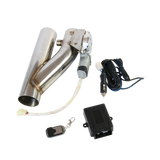 JDMSPEED NEW 3" Electric Exhaust Downpipe Cutout E-cut Out Valve Controller Remote Kit