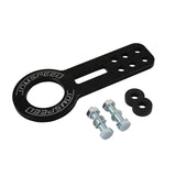 JDMSPEED Brand New Black Racing Front Towing Hook Kit CNC Billet Aluminum Anodized