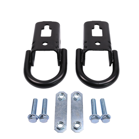 JDMSPEED Pair Front Right Or Left Heavy Duty Tow Hook D-Ring For Ford F-150 Fl3Z17A954C