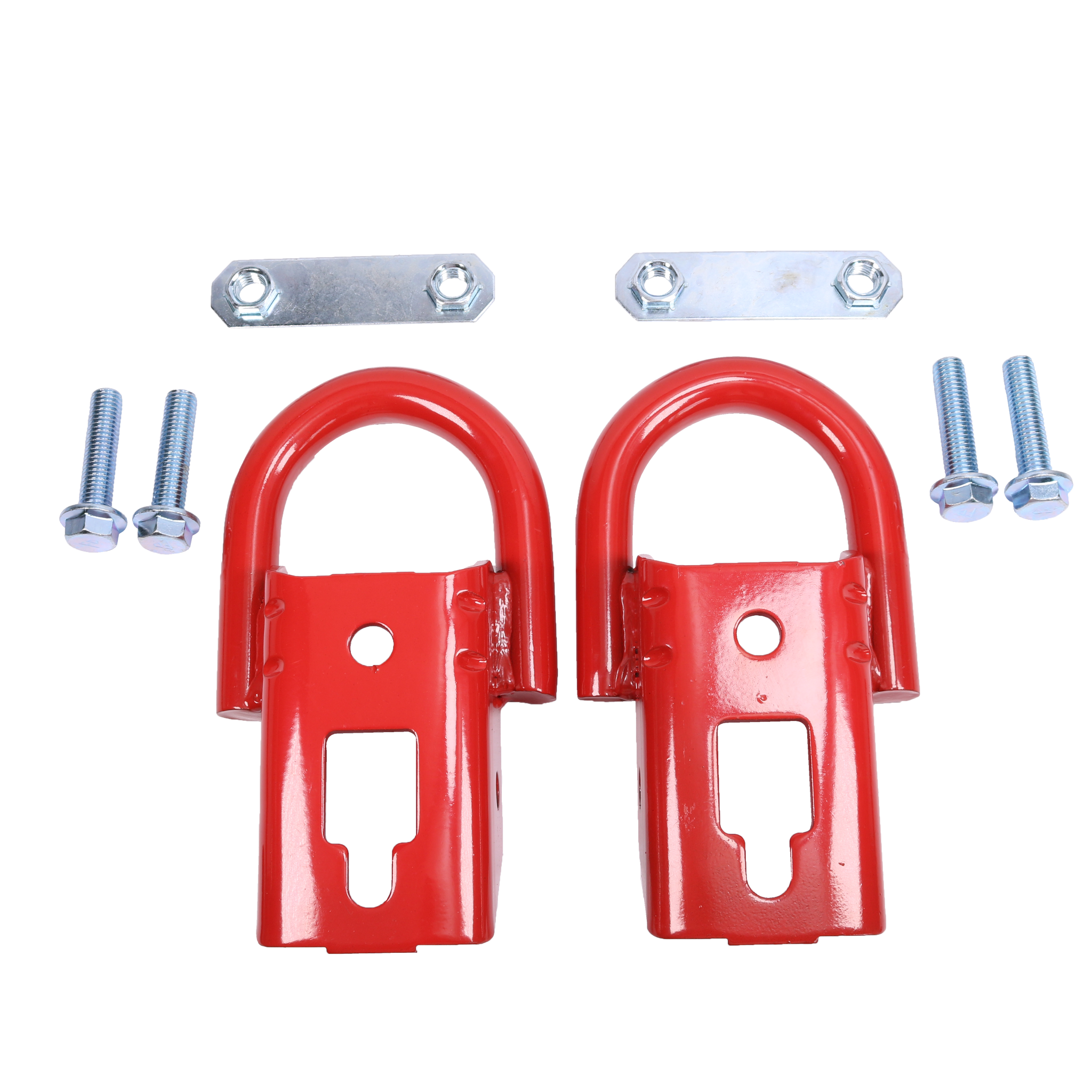 ECOTRIC Pair Chrome Tow Hooks Compatible With 2009-2019 Ford F150