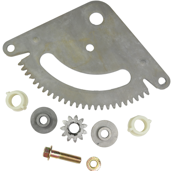 JDMSPEED New For John Deere G110 L100 L105 Selective Sector Gear Pinion Gear w/ Bushings