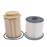 JDMSPEED Diesel Fuel Filter Set 68436631AA & 68157291AA For 19-21 Ram 2500 3500 4500 5500