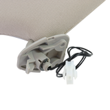 JDMSPEED Left Driver Sun Visor With Light For 2013-18 Pathfinder 2014-17 Infiniti QX60