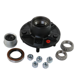 JDMSPEED 5on 5" Trailer Idler Hub Kit With inner/outer Bearing Studs Fits Axle 3500 lbs