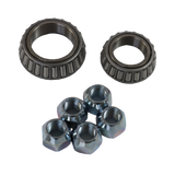 JDMSPEED 5on 5" Trailer Idler Hub Kit With inner/outer Bearing Studs Fits Axle 3500 lbs