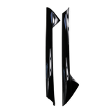JDMSPEED Pair For 2011-2019 Ford Explorer Windshield Outer Trim Molding Left Right