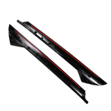 JDMSPEED Pair For 2011-2019 Ford Explorer Windshield Outer Trim Molding Left Right