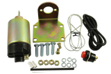 JDMSPEED NEW 50LB Solenoid Shaved Door Kit Handle Popper Kit Complete Hot Rod Rat Rod