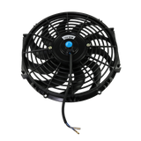 JDMSPEED Universal 12" inch Slim Fan Push Pull 12V Electric Radiator Cooling Mount Kit