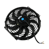 JDMSPEED Universal 12" inch Slim Fan Push Pull 12V Electric Radiator Cooling Mount Kit