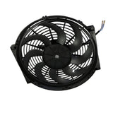 JDMSPEED 1x14'' inch Universal Slim Pull Push Racing Electric Radiator Fan Engine Cooling