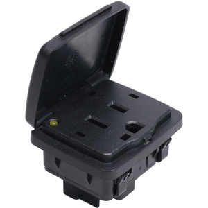 JDMSPEED Center Console AC Rear Power Outlet Socket 110V 150W Fits Ford F-Series Lincoln