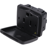 JDMSPEED Center Console AC Rear Power Outlet Socket 110V 150W Fits Ford F-Series Lincoln
