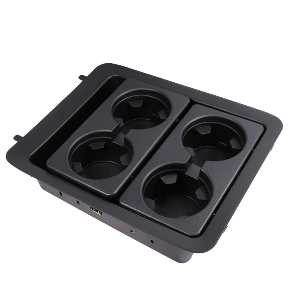 JDMSPEED 22860866 Center Console Cup Holder Bezel For Silverado Suburban 2007-2014