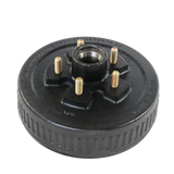 JDMSPEED New Trailer Brake Hub Drum Kit 5 on 4.5" 10" X 2-1/4" Fits 3500 lbs axle -22001K