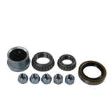 JDMSPEED New Trailer Brake Hub Drum Kit 5 on 4.5" 10" X 2-1/4" Fits 3500 lbs axle -22001K