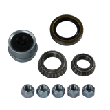 JDMSPEED New Trailer Brake Hub Drum Kit 5 on 4.5" 10" X 2-1/4" Fits 3500 lbs axle -22001K
