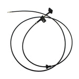 JDMSPEED New Hood Release Cable with Handle fits for Honda Civic 1996-2000 74130S01A01