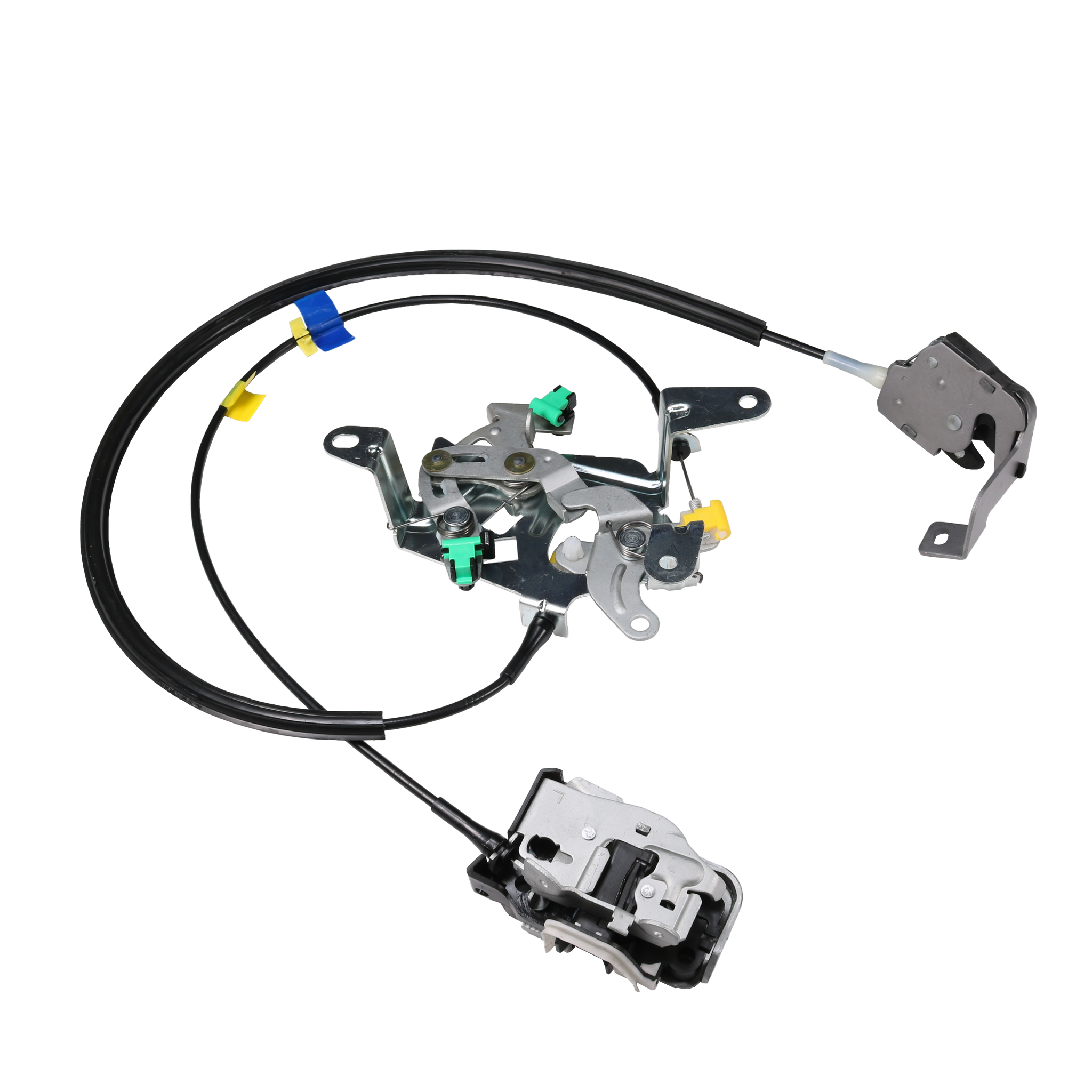 Rear Left Driver Side Door Lock Actuator With Cable For Ford F-250 Super Duty 1999-2007