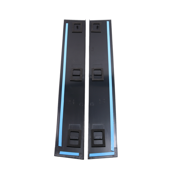 JDMSPEED Pair For 08-16 Town Country 08-20 Grand Caravan Front Door B Pillar Applique