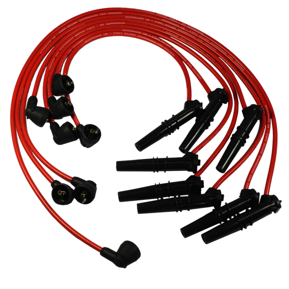 JDMSPEED 8pcs Spark Plug Wires Set For 1996-1999 Ford F-150 F-250 Lincoln Mercury V8 4.6L