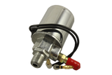 JDMSPEED New Chrome 12V 24V Train Truck Air Horn Electric Solenoid Valve Heavy Duty 1/4"