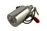 JDMSPEED New Chrome 12V 24V Train Truck Air Horn Electric Solenoid Valve Heavy Duty 1/4"