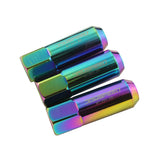 JDMSPEED NEO CHROME 20PC 12X1.25MM 60MM EXTENDED FORGED ALUMINUM TUNER RACING LUG NUT