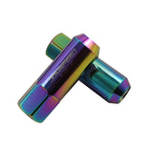 JDMSPEED NEO CHROME 20PC 12X1.25MM 60MM EXTENDED FORGED ALUMINUM TUNER RACING LUG NUT