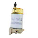 JDMSPEED Fuel Filter/Water Separator Complete Kit 320R-RAC-01Fits Racor Spin-On 10 Micron