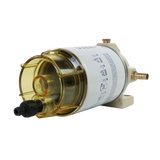 JDMSPEED Fuel Filter/Water Separator Complete Kit 320R-RAC-01Fits Racor Spin-On 10 Micron